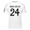 Camiseta de fútbol Real Madrid Arda Guler 24 Primera Equipación 2024-25 - Hombre